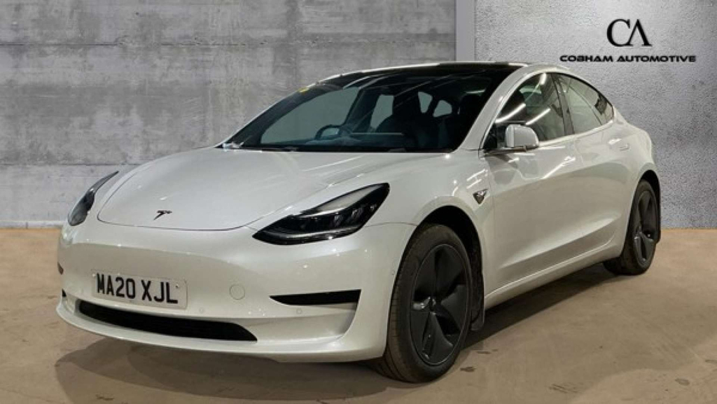 Tesla Model 3 Long Range Awd White #11