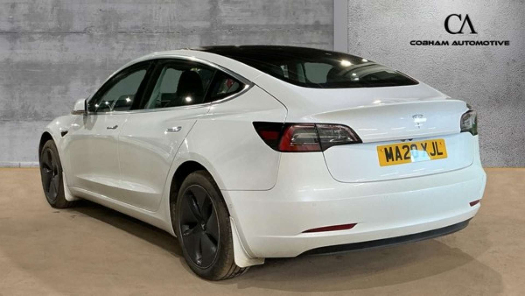 Tesla Model 3 Long Range Awd White #8