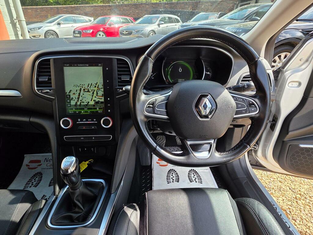 Renault Megane Hatchback 1.6 Dci Signature Nav Euro 6 Ss Silver #2