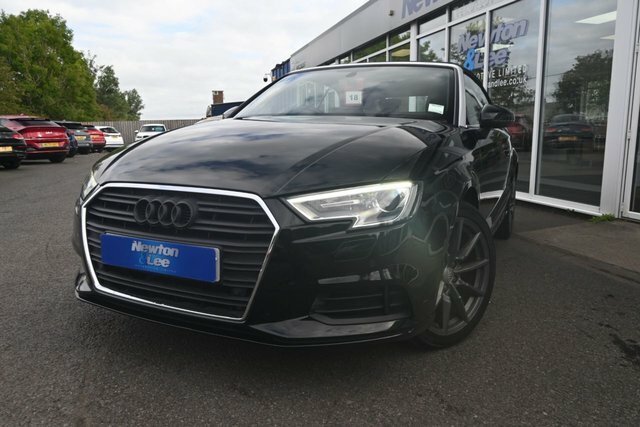 Audi A3 Cabriolet 1.6 Tdi Se Convertible Euro 6 S Black #3