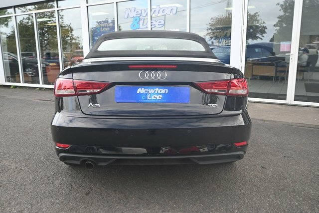 Audi A3 Cabriolet 1.6 Tdi Se Convertible Euro 6 S Black #4