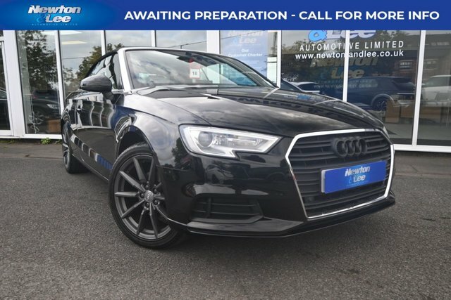 Audi A3 Cabriolet 1.6 Tdi Se Convertible Euro 6 S Black