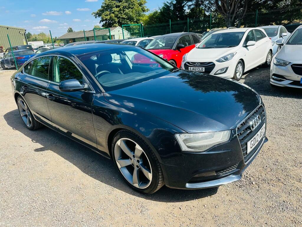 Audi A5 Hatchback 2.0 Tdi Sportback Multitronic Euro 5 S Blue