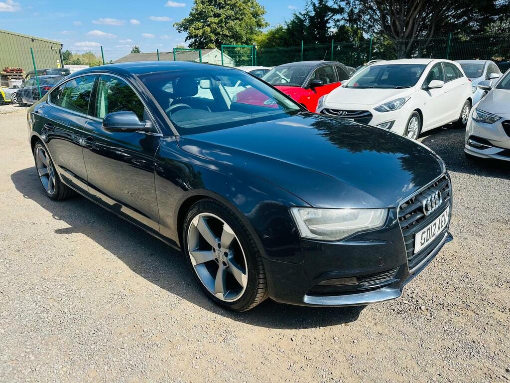 Audi A5 Hatchback 2.0 Tdi Sportback Multitronic Euro 5 S Blue #6
