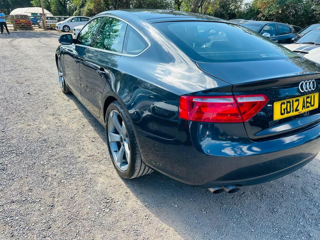 Audi A5 Hatchback 2.0 Tdi Sportback Multitronic Euro 5 S Blue #5