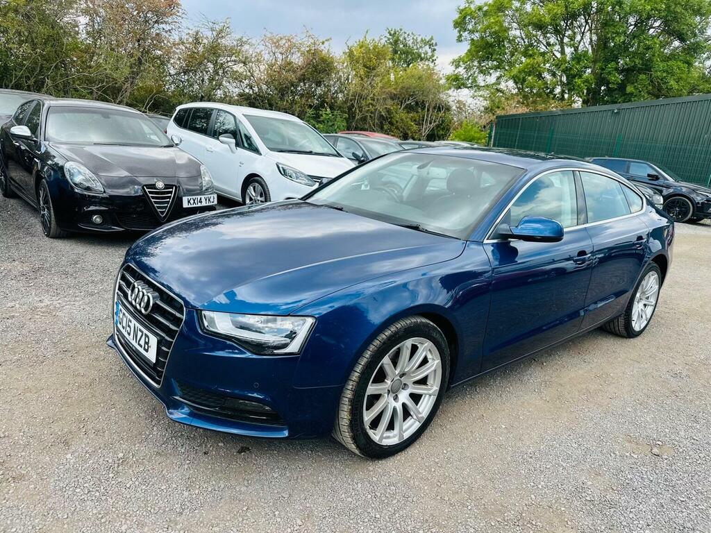 Audi A5 Hatchback 2.0 Tdi Se Technik Sportback Multitronic GC15NZB Blue #3