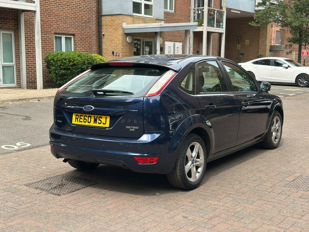 Ford Focus 1.6 Zetec Hatchback 184 Gkm RE60WSJ Blue #6