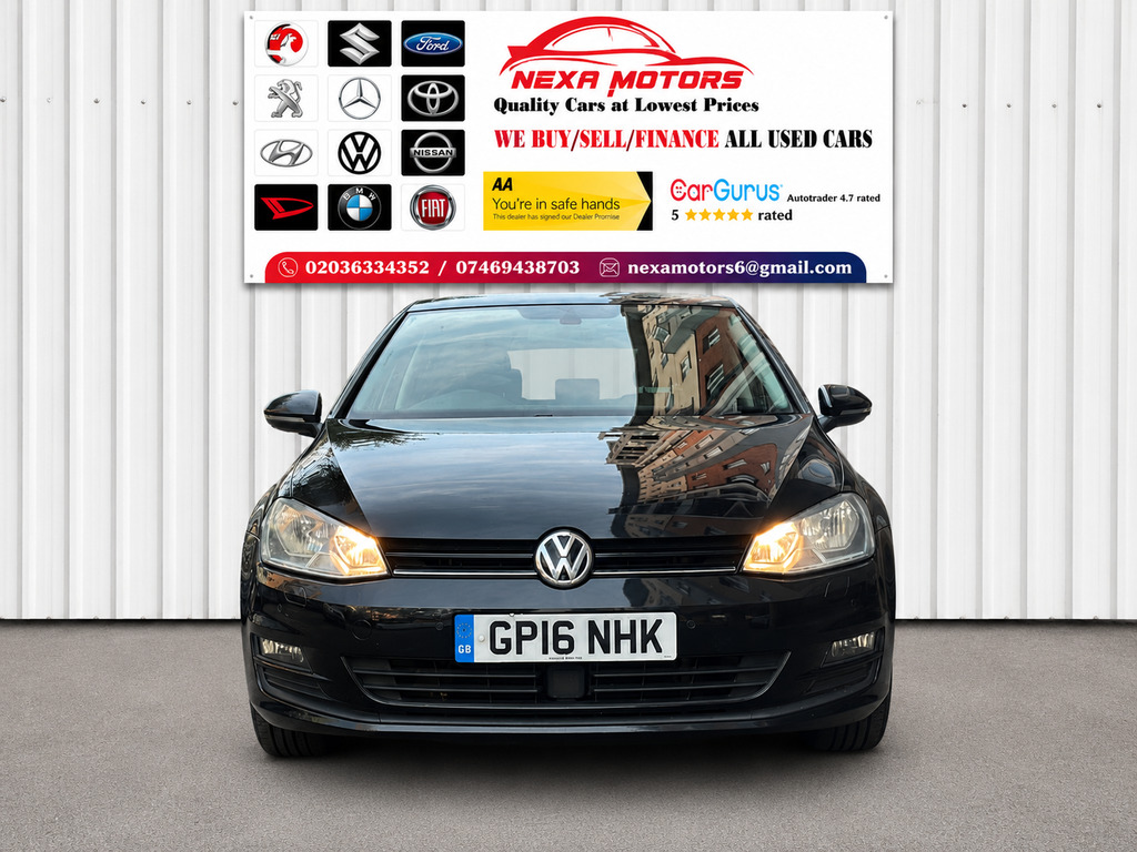 Volkswagen Golf 1.4 Tsi Bluemotion Tech Match Edition Hatchback GP16NHK Black