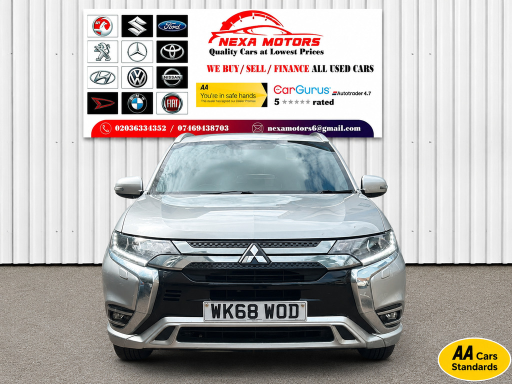 Mitsubishi Outlander 2.4H Twinmotor 13.8Kwh 4H Suv Plug-in H Silver