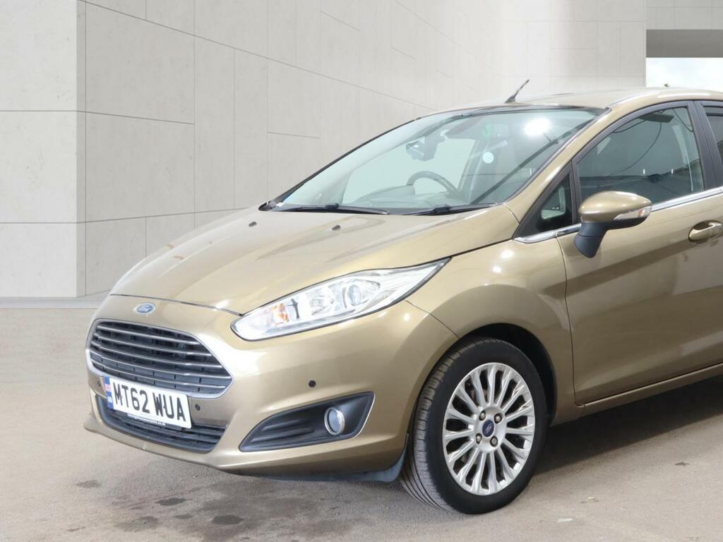 Ford Fiesta 1.6 Titanium Hatchback Powershift Euro MT62WUA Brown #2