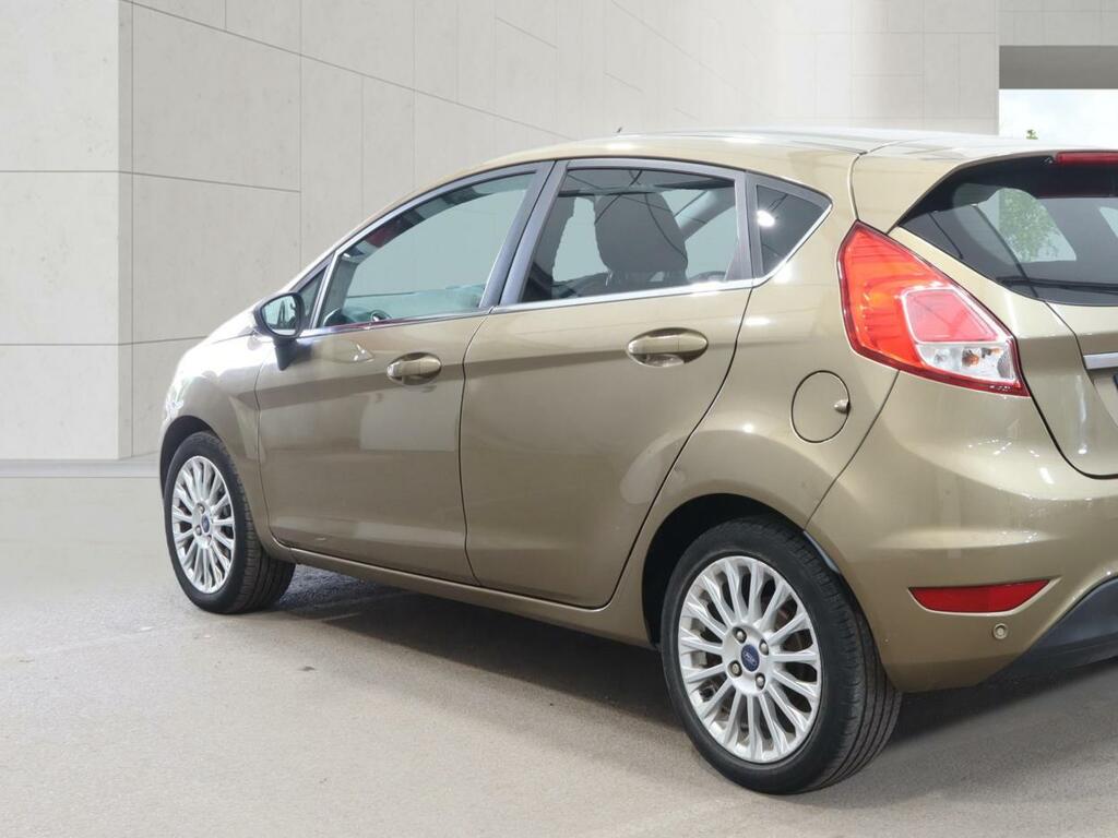 Ford Fiesta 1.6 Titanium Hatchback Powershift Euro MT62WUA Brown #3