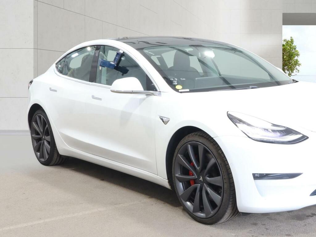 Tesla Model 3 Performance GJ20YTH White #2