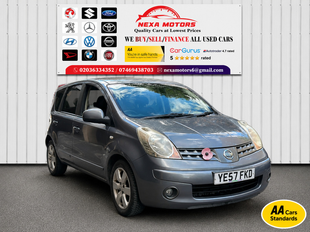 Nissan Note Tekna Grey