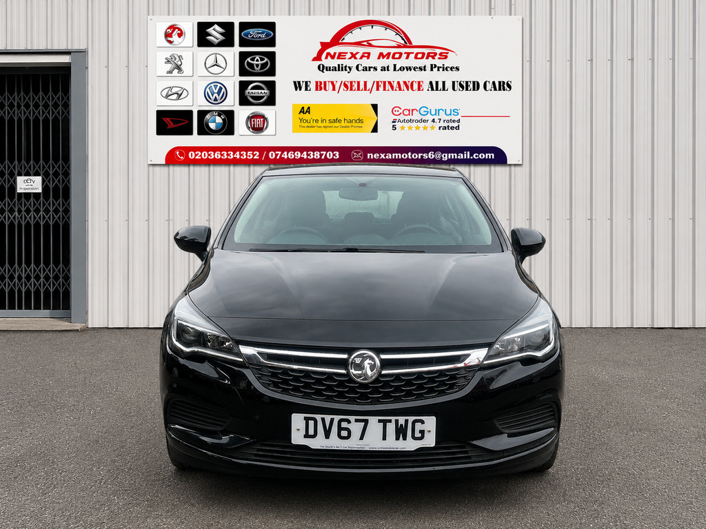 Vauxhall Astra Design Black