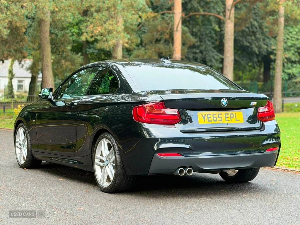 BMW 2 Series 220D 190 M Sport Step YE65EPL Black #4
