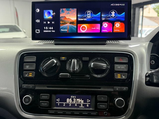 Volkswagen Up High Up Hatchback Blue #6