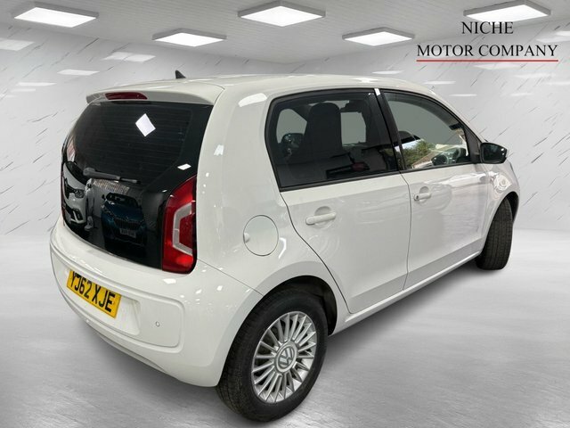 Volkswagen Up High Up Hatchback White #5