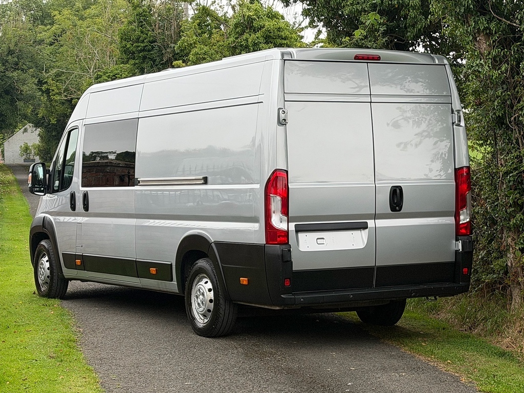 Peugeot Boxer Race Camper Van Silver #5