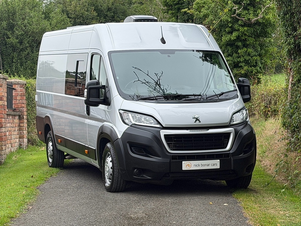 Peugeot Boxer Race Camper Van Silver