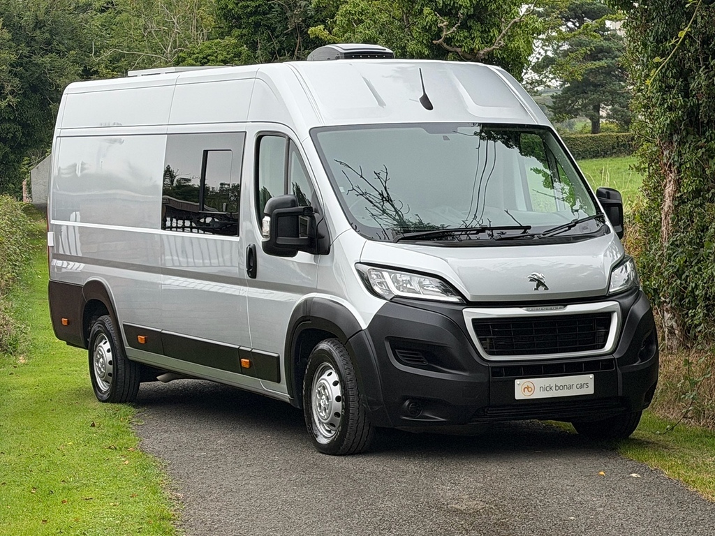 Peugeot Boxer Race Camper Van Silver #2