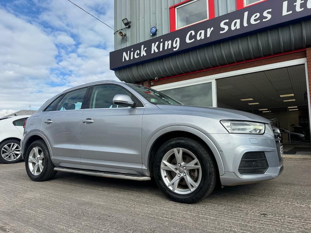 Audi Q3 2.0 Tdi Quattro Se Tech Pack Ulez Dab Silver