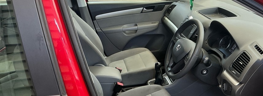 Seat Alhambra 2.0 Tdi Ecomotive S Ez 150 1 Owner Ulez Red #3