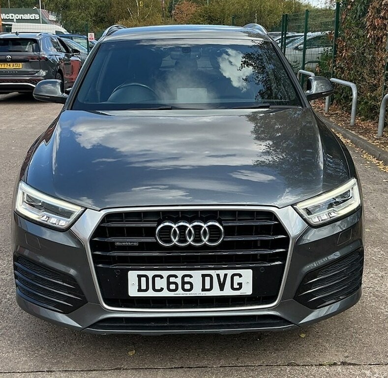 Audi Q3 2.0 Tdi Quattro S Line Plus Tech Pack Nav DC66DVG Grey #5
