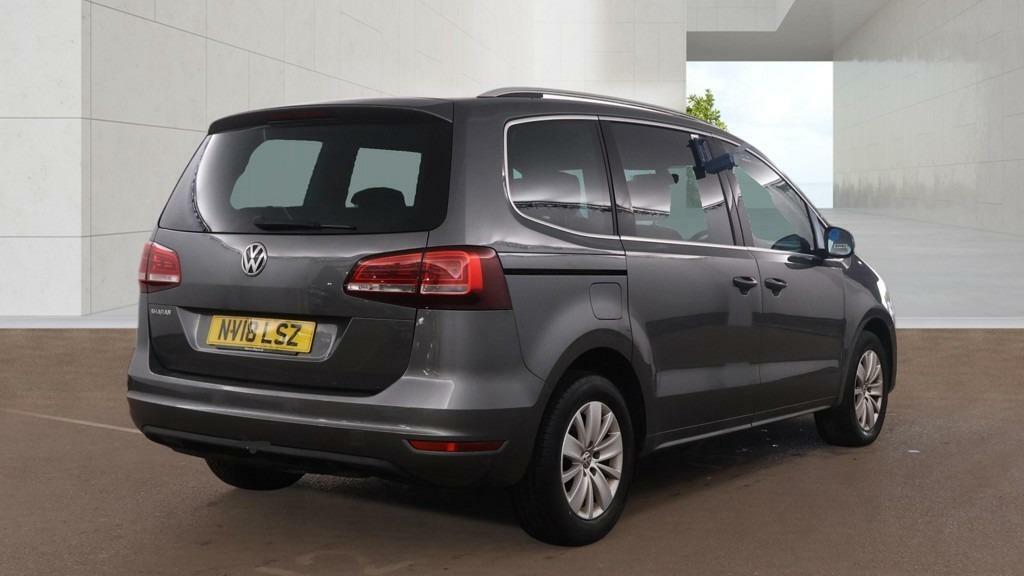Volkswagen Sharan 2.0 Tdi Cr Bmt 150 Se Dab Bluetooth Ule NV18LSZ Grey #5