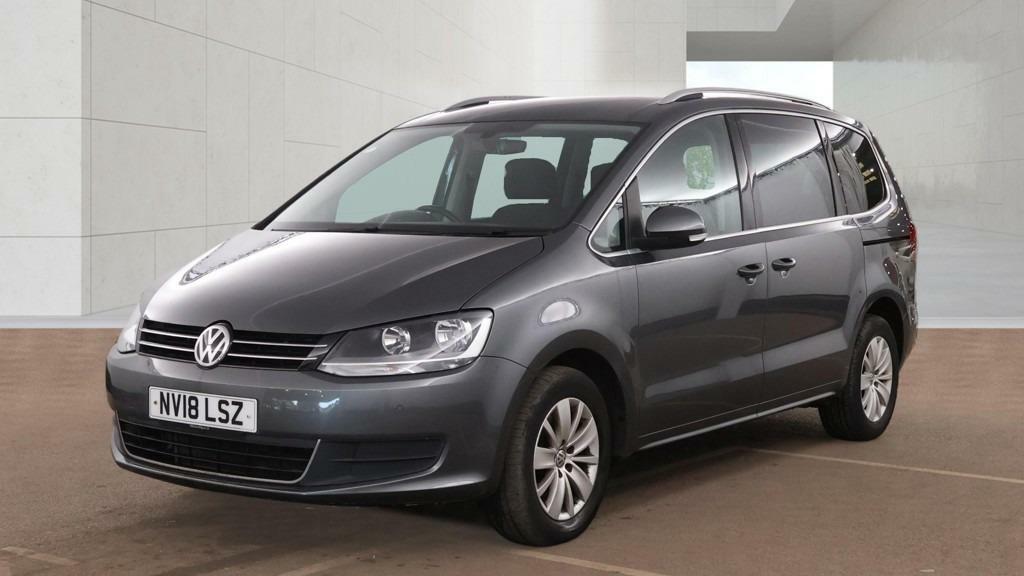 Volkswagen Sharan 2.0 Tdi Cr Bmt 150 Se Dab Bluetooth Ule NV18LSZ Grey #4