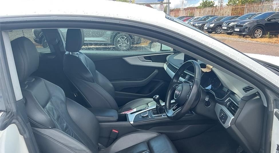 Audi A5 2.0 Tfsi 190 Sport Tech Pack Nav Leather NJ17XBX White #3