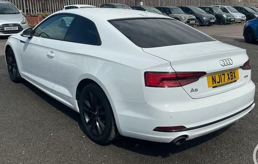 Audi A5 2.0 Tfsi 190 Sport Tech Pack Nav Leather NJ17XBX White #2