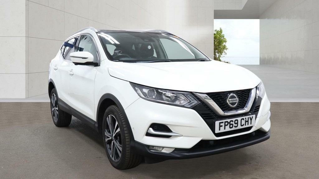 Nissan Qashqai 1.5 Dci 115 N-connecta 1 Owner Panroof White