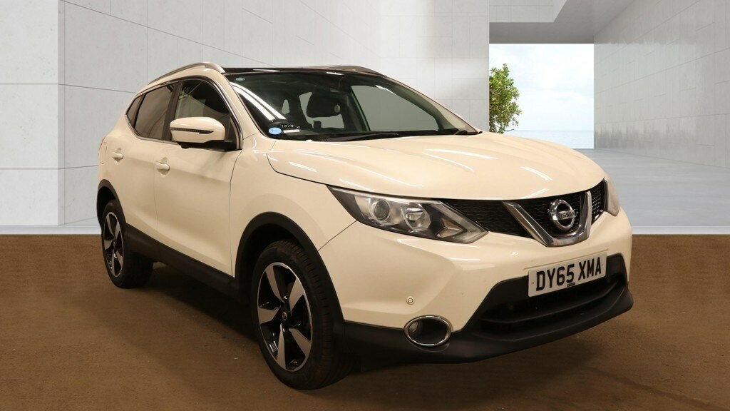 Nissan Qashqai 1.5 Dci N-tec Panroof Nav 20 Tax 70 White