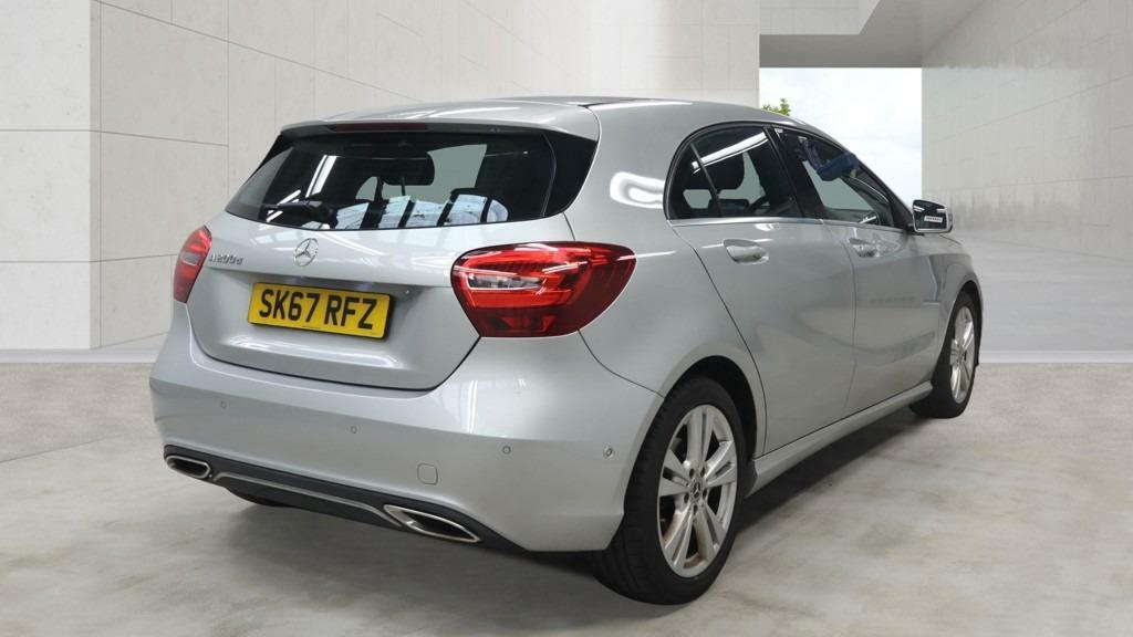 Mercedes-Benz A Class A200d Sport Executive Nav Camera Leathe SK67RFZ Silver #6