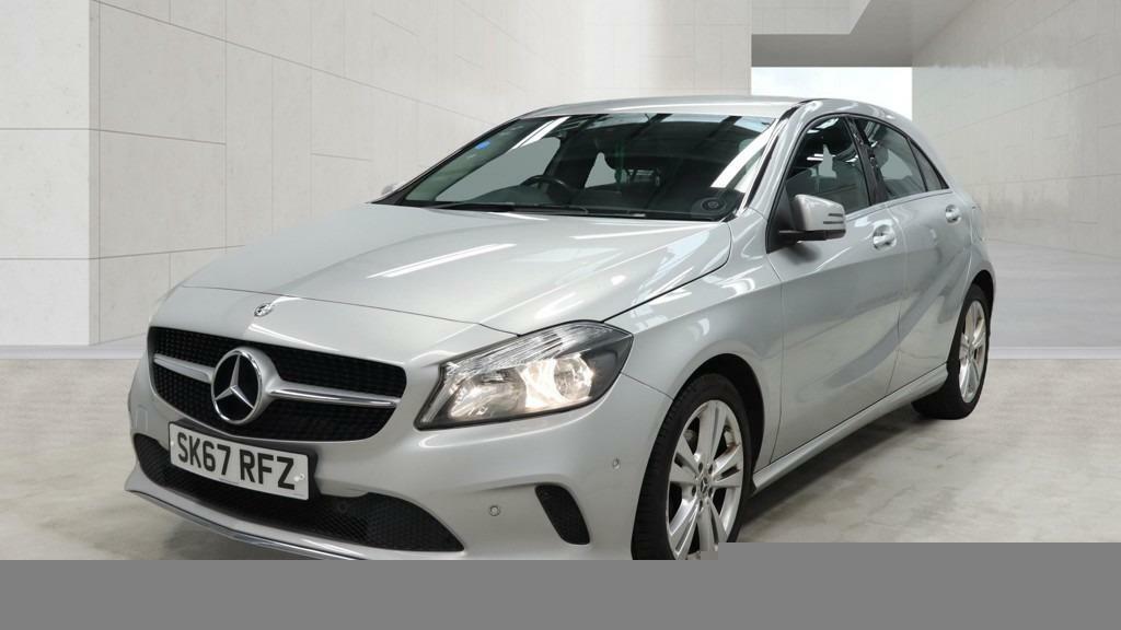 Mercedes-Benz A Class A200d Sport Executive Nav Camera Leathe SK67RFZ Silver #5