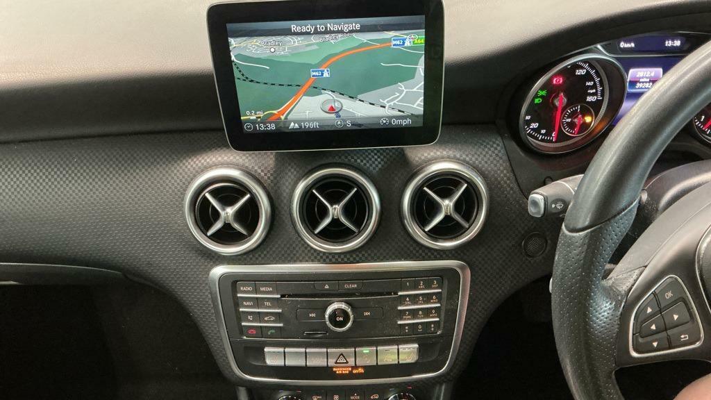 Mercedes-Benz A Class A200d Sport Executive Nav Camera Leathe SK67RFZ Silver #4