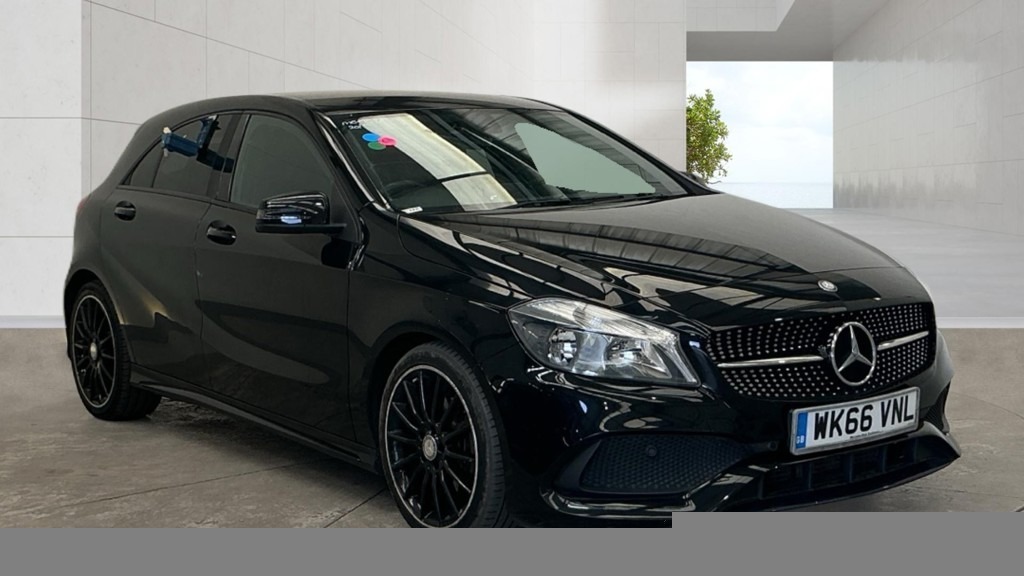 Mercedes-Benz A Class A200d Amg Line Night Pack Nav Camera Black