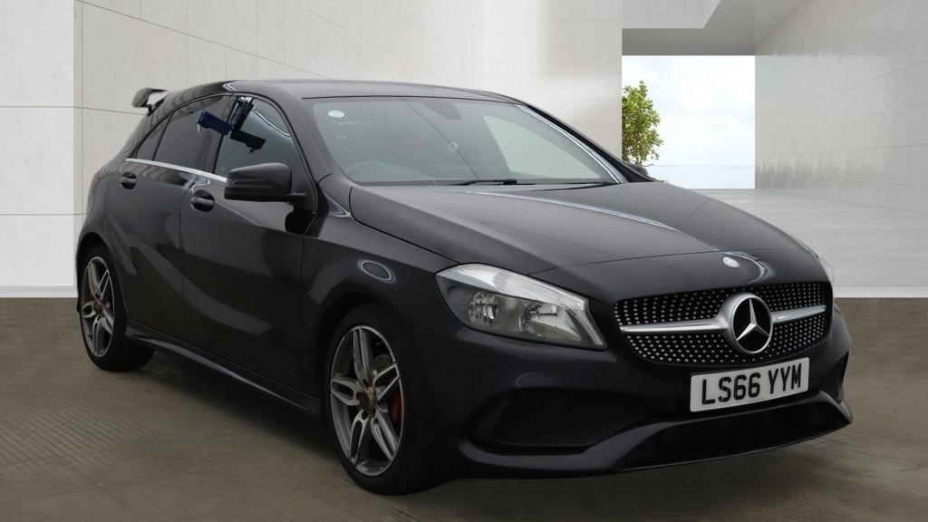 Mercedes-Benz A Class A180d Amg Line Amg Rear Spoiler 20 Tax Black