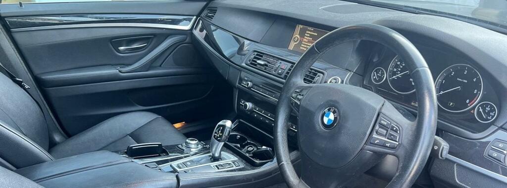 BMW 5 Series 520D Se Step Leather Bluetooth Cli FH13GYV Black #3