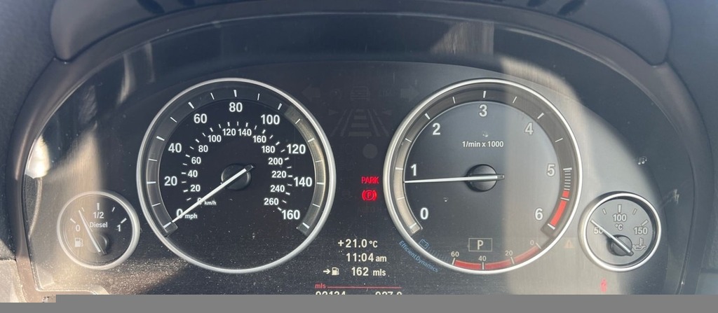 BMW 5 Series 520D Se Step Leather Bluetooth Cli FH13GYV Black #6