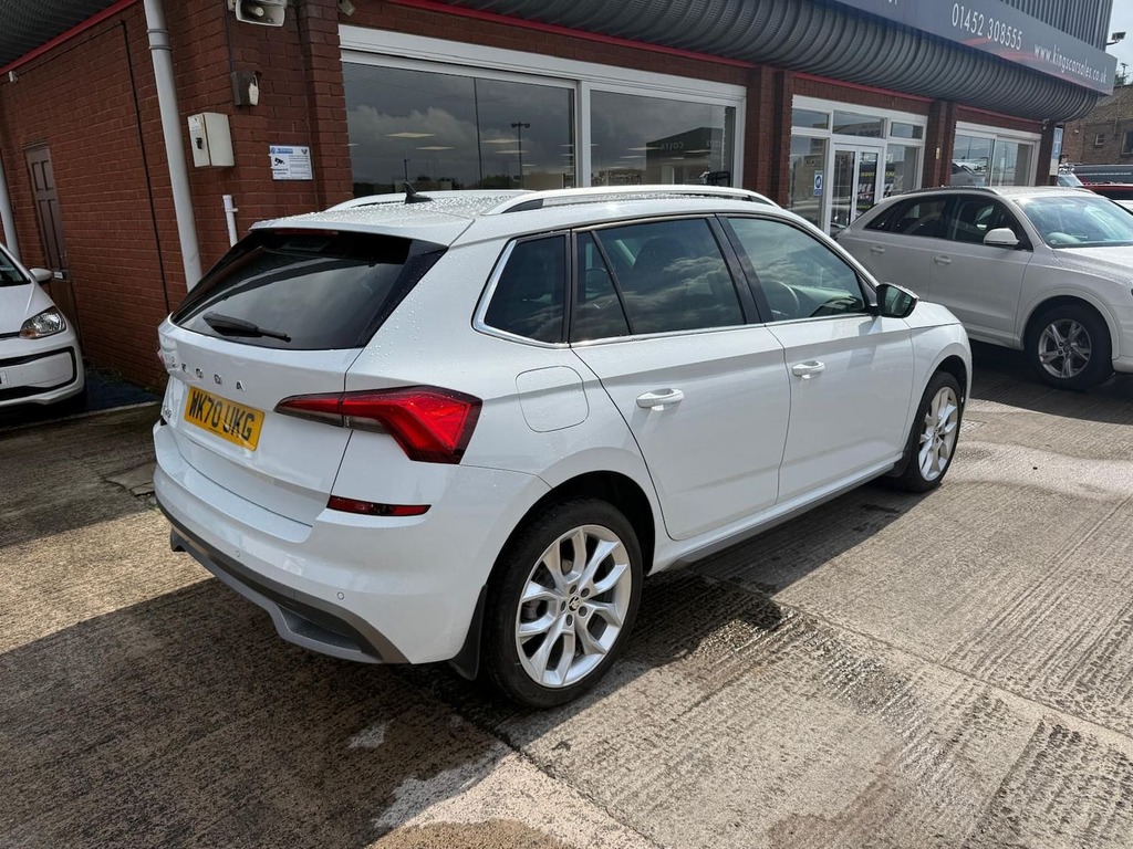 Skoda Kamiq 1.0 Tsi Se L Nav Carplay Ulez Dab B White #4