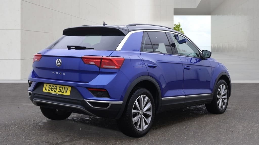 Volkswagen T-Roc 1.5 Tsi Evo Design Car Net Apps 8 Service Blue #6