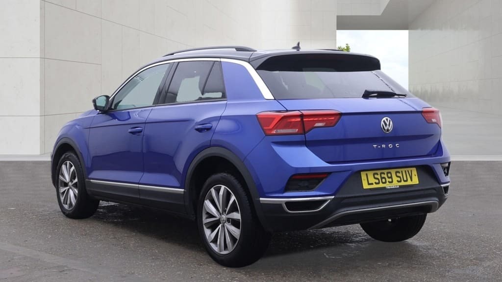 Volkswagen T-Roc 1.5 Tsi Evo Design Car Net Apps 8 Service Blue #2
