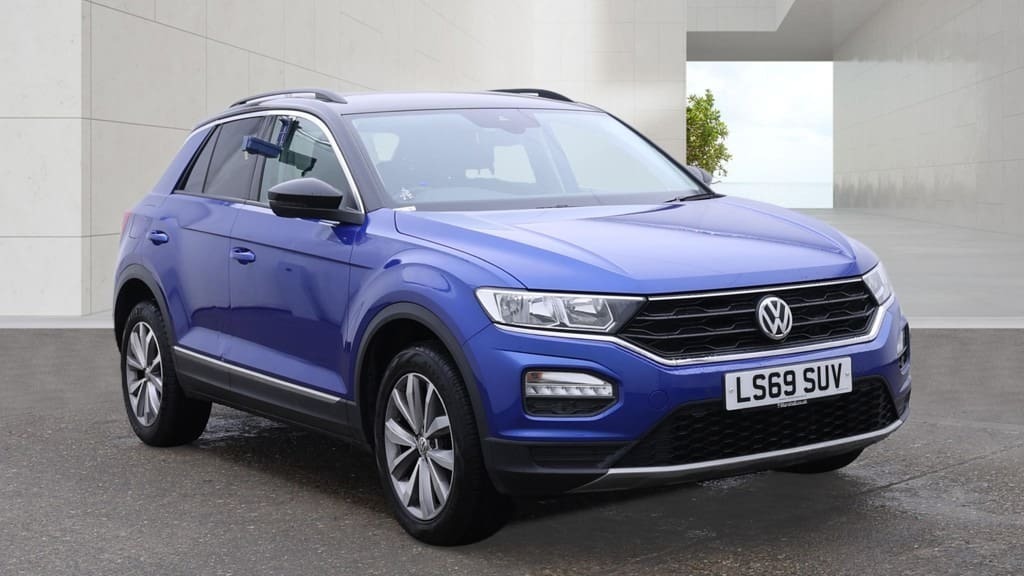 Volkswagen T-Roc 1.5 Tsi Evo Design Car Net Apps 8 Service Blue