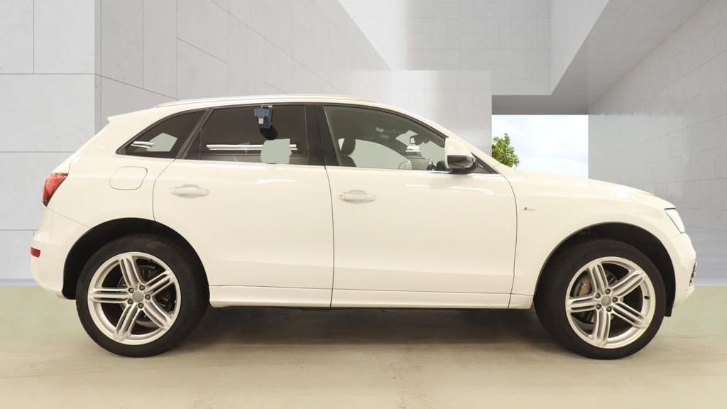 Audi Q5 2.0 Tdi Quattro S Line Plus Leather 20 In White #6