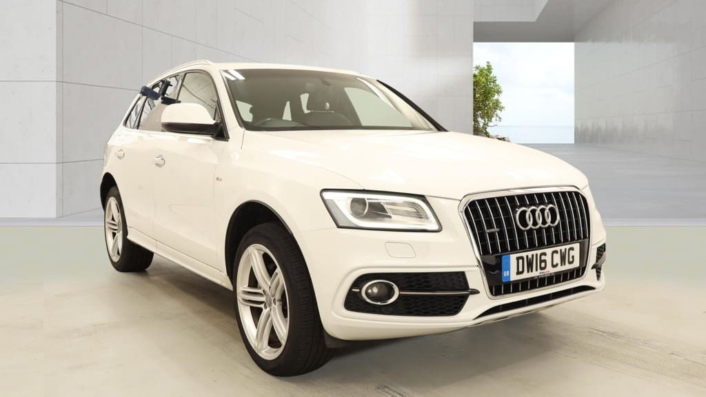 Audi Q5 2.0 Tdi Quattro S Line Plus Leather 20 In White
