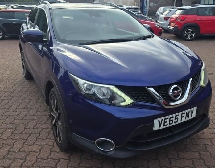 Nissan Qashqai 1.5 Dci Tekna Leather Nav Camera Ulez Blue