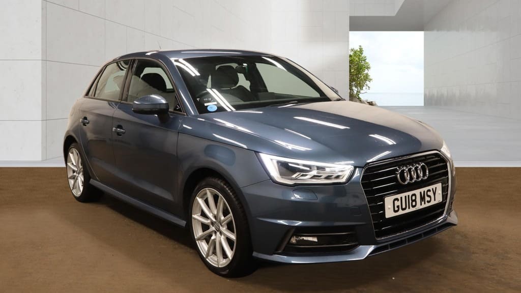 Audi A1 1.4 Tfsi S Line Nav Tech Pack Ulez 7 Se Blue