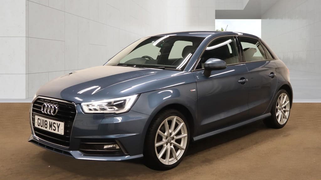 Audi A1 1.4 Tfsi S Line Nav Tech Pack Ulez 7 Se Blue #5