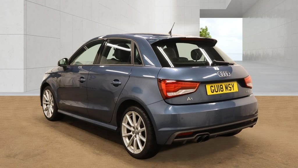 Audi A1 1.4 Tfsi S Line Nav Tech Pack Ulez 7 Se Blue #2